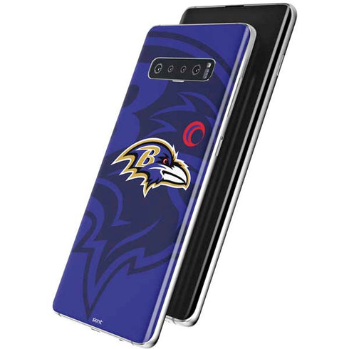 NFL Baltimore Ravens Double Vision Galaxy S10 Plus Skin