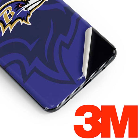 NFL Baltimore Ravens Double Vision Galaxy S10 Skin