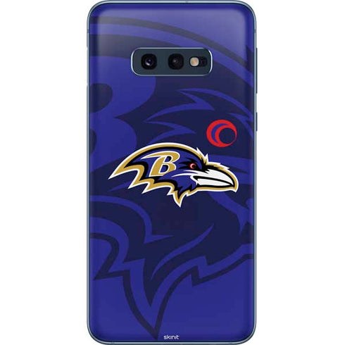 NFL Baltimore Ravens Double Vision Galaxy S10e Skin