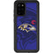 NFL Baltimore Ravens Double Vision Galaxy S20 Plus Waterproof Case