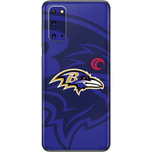 NFL Baltimore Ravens Double Vision Galaxy S20 Skin