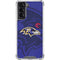 NFL Baltimore Ravens Double Vision Galaxy S21 5G Clear Case