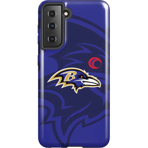 NFL Baltimore Ravens Double Vision Galaxy S21 5G Pro Case