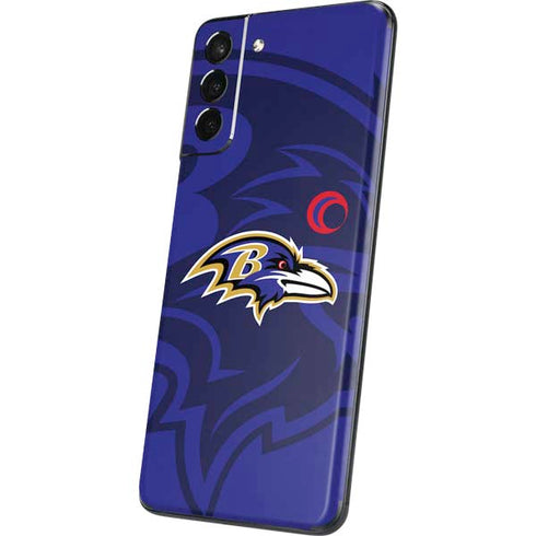 NFL Baltimore Ravens Double Vision Galaxy S21 5G Skin