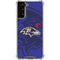 NFL Baltimore Ravens Double Vision Galaxy S21 FE Clear Case