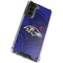 NFL Baltimore Ravens Double Vision Galaxy S21 Plus 5G Clear Case