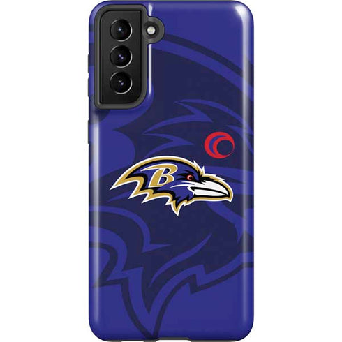 NFL Baltimore Ravens Double Vision Galaxy S21 Plus 5G Pro Case