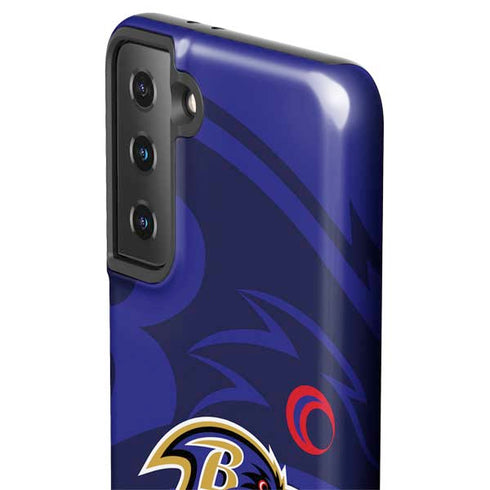NFL Baltimore Ravens Double Vision Galaxy S21 Plus 5G Pro Case