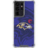 NFL Baltimore Ravens Double Vision Galaxy S21 Ultra 5G Clear Case