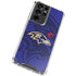 NFL Baltimore Ravens Double Vision Galaxy S21 Ultra 5G Clear Case