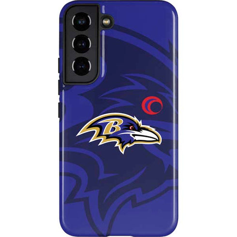 NFL Baltimore Ravens Double Vision Galaxy S22 Pro Case