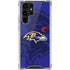 NFL Baltimore Ravens Double Vision Galaxy S22 Ultra Clear Case