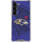 NFL Baltimore Ravens Double Vision Galaxy S23 Clear Case