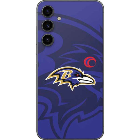 NFL Baltimore Ravens Double Vision Galaxy S23 FE Skin