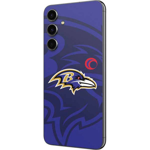 NFL Baltimore Ravens Double Vision Galaxy S23 FE Skin