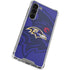 NFL Baltimore Ravens Double Vision Galaxy S23 Plus Clear Case