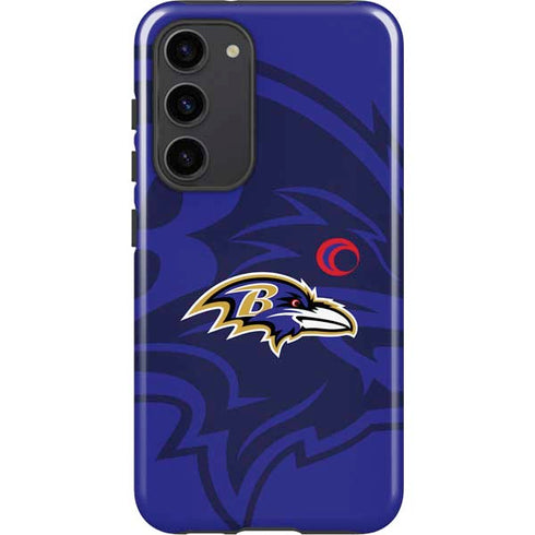 NFL Baltimore Ravens Double Vision Galaxy S23 Plus Pro Case