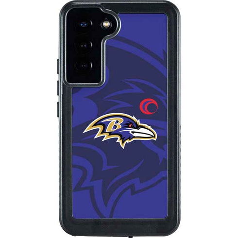 NFL Baltimore Ravens Double Vision Galaxy S23 Plus Waterproof Case