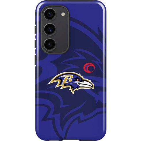 NFL Baltimore Ravens Double Vision Galaxy S23 Pro Case