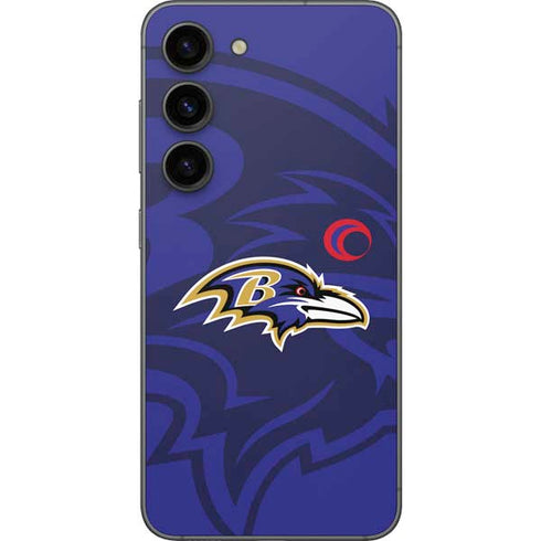 NFL Baltimore Ravens Double Vision Galaxy S23 Skin