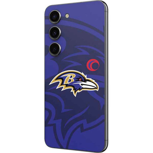 NFL Baltimore Ravens Double Vision Galaxy S23 Skin