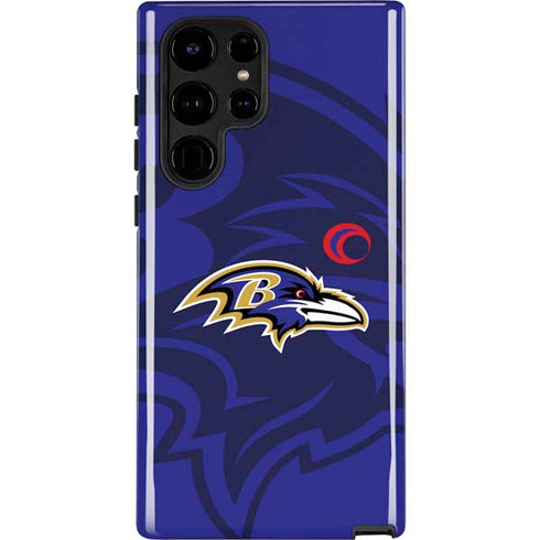 NFL Baltimore Ravens Double Vision Galaxy S24 Ultra Impact Case