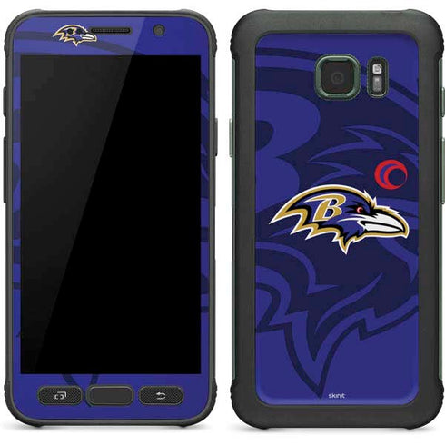NFL Baltimore Ravens Double Vision Galaxy S7 Active Skin