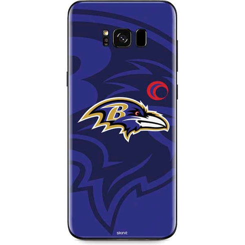 NFL Baltimore Ravens Double Vision Galaxy S8 Skin