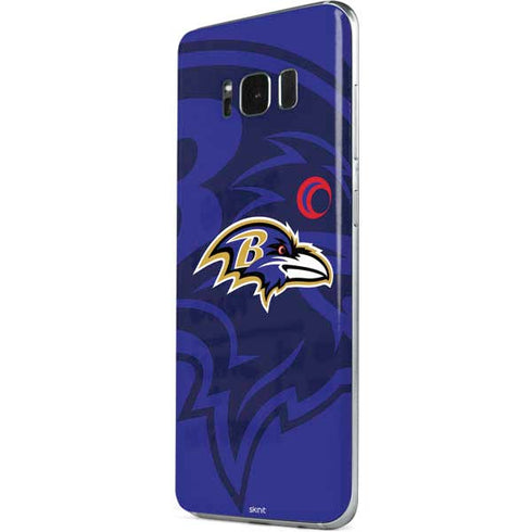 NFL Baltimore Ravens Double Vision Galaxy S8 Skin
