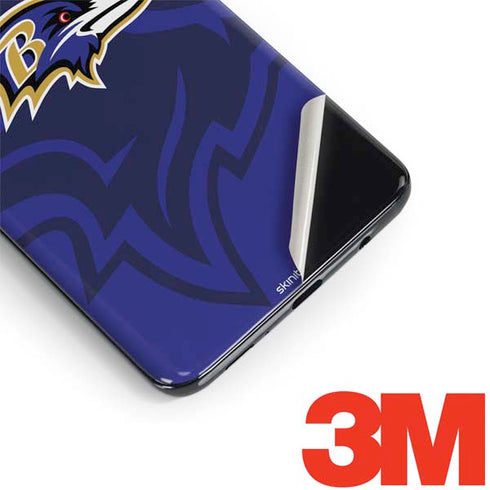 NFL Baltimore Ravens Double Vision Galaxy S9 Skin
