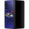 NFL Baltimore Ravens Double Vision Galaxy Z Fold3 5G Skin