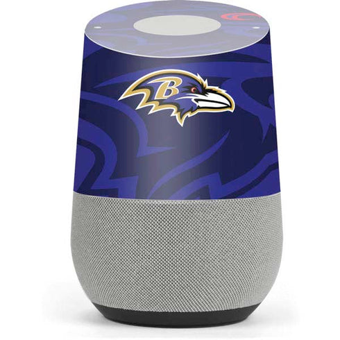 NFL Baltimore Ravens Double Vision Google Home Skin