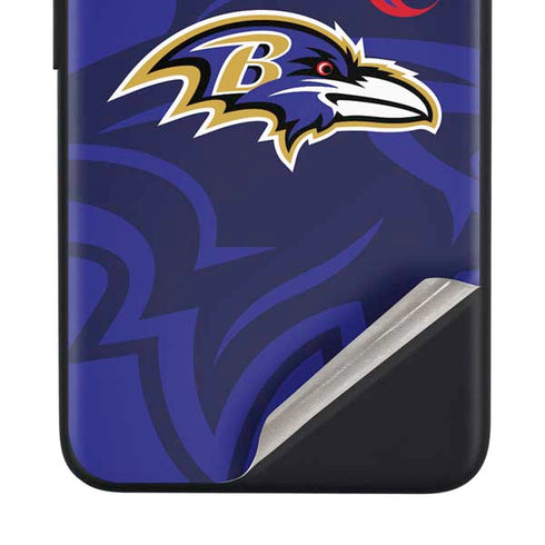 NFL Baltimore Ravens Double Vision Google Pixel 4a Skin