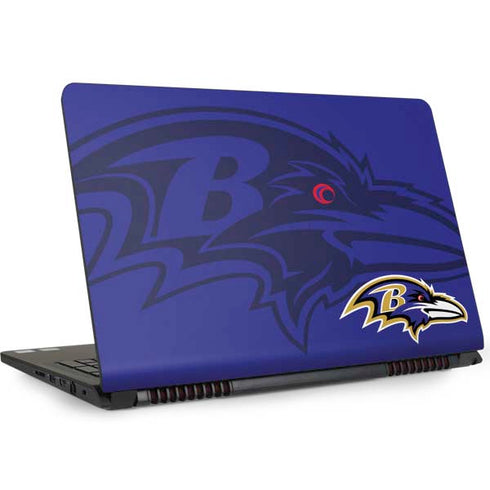NFL Baltimore Ravens Double Vision Dell Inspiron Skin