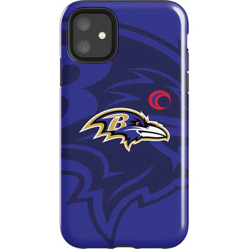 NFL Baltimore Ravens Double Vision iPhone 11 Impact Case
