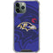 NFL Baltimore Ravens Double Vision iPhone 11 Pro Max Clear Case