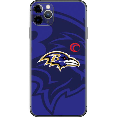 NFL Baltimore Ravens Double Vision iPhone 11 Pro Max Skin
