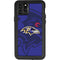 NFL Baltimore Ravens Double Vision iPhone 11 Pro Max Waterproof Case