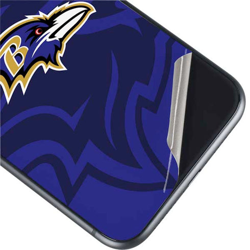 NFL Baltimore Ravens Double Vision iPhone 11 Skin