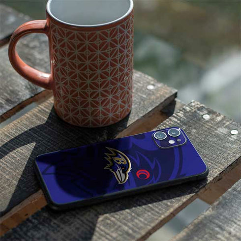 NFL Baltimore Ravens Double Vision iPhone 11 Skin