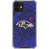 NFL Baltimore Ravens Double Vision iPhone 12 Clear Case