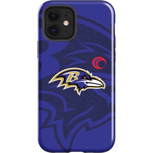 NFL Baltimore Ravens Double Vision iPhone 12 Impact Case