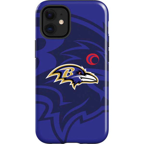 NFL Baltimore Ravens Double Vision iPhone 12 Mini Impact Case