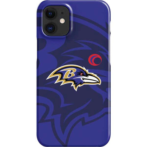 NFL Baltimore Ravens Double Vision iPhone 12 Mini Lite Case