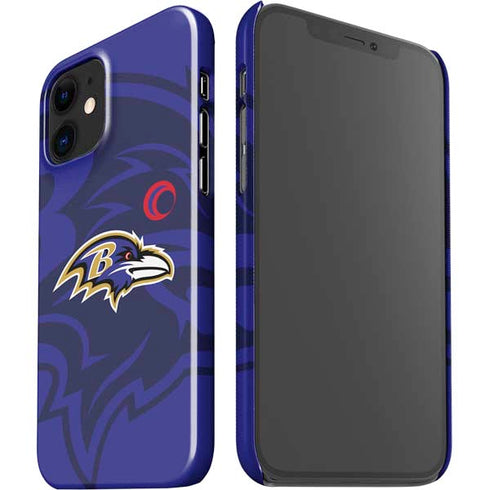 NFL Baltimore Ravens Double Vision iPhone 12 Mini Lite Case