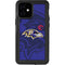 NFL Baltimore Ravens Double Vision iPhone 12 Mini Waterproof Case