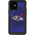 NFL Baltimore Ravens Double Vision iPhone 12 Mini Waterproof Case
