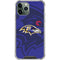 NFL Baltimore Ravens Double Vision iPhone 12 Pro Clear Case