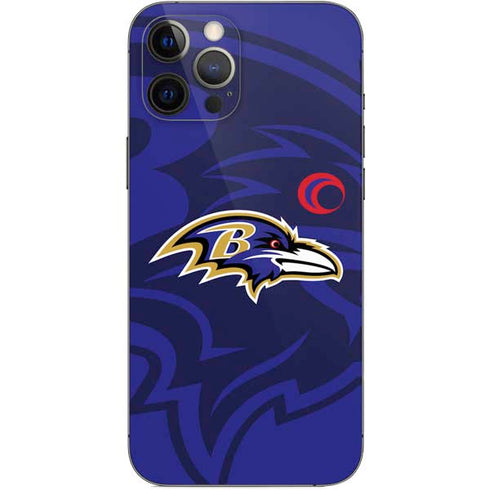 NFL Baltimore Ravens Double Vision iPhone 12 Pro Max Skin