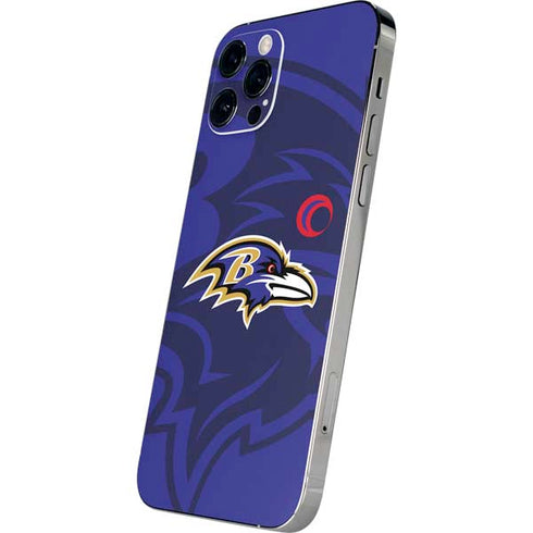NFL Baltimore Ravens Double Vision iPhone 12 Pro Max Skin